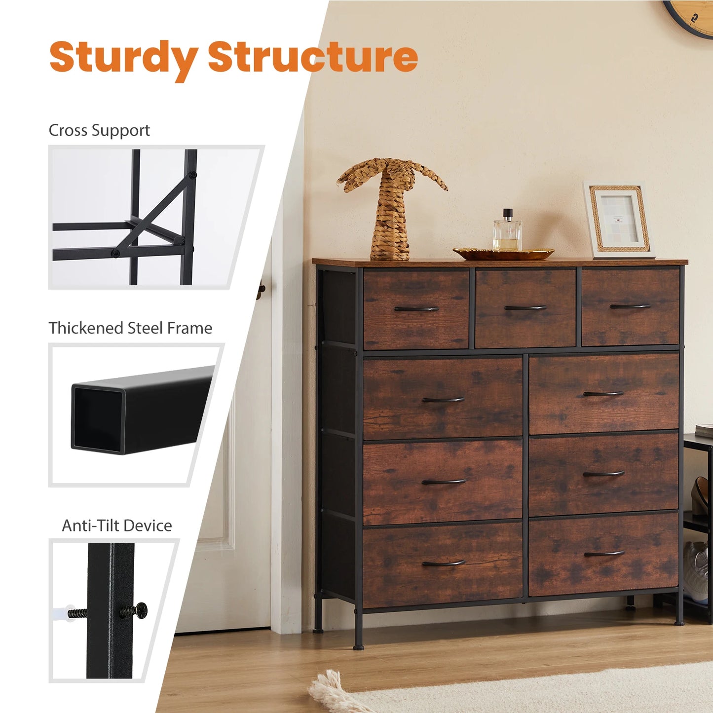 Tall Chest Organizer Closet