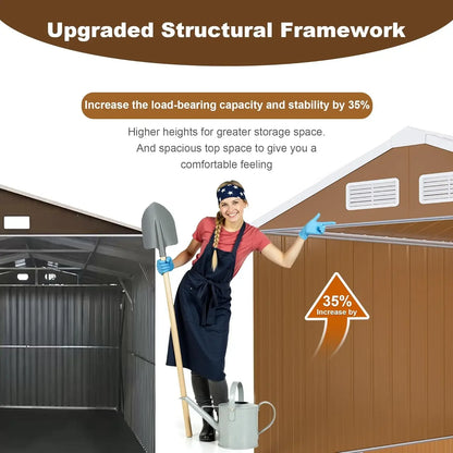 Metal Outdoor Storage Shed