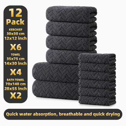 12‑Piece Towel Set