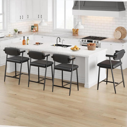 2 PCS Modern Bar Stools