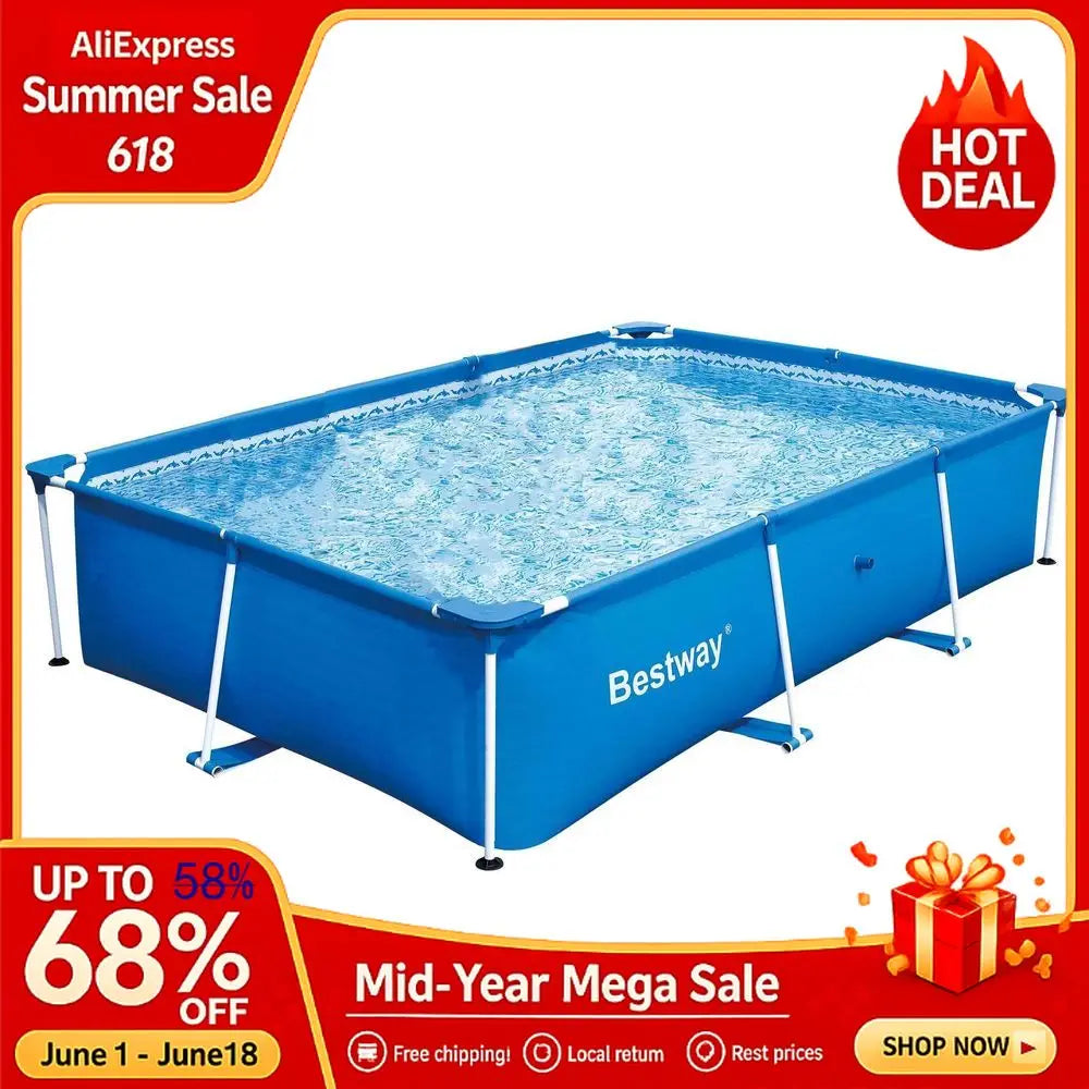 Steel Frame Above-Ground Pool