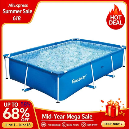 Steel Frame Above-Ground Pool