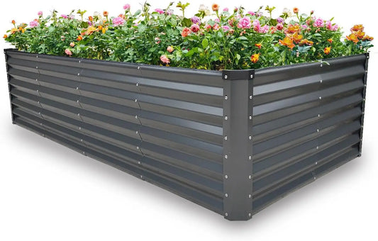 Galvanized Raised Garden Bed Kit