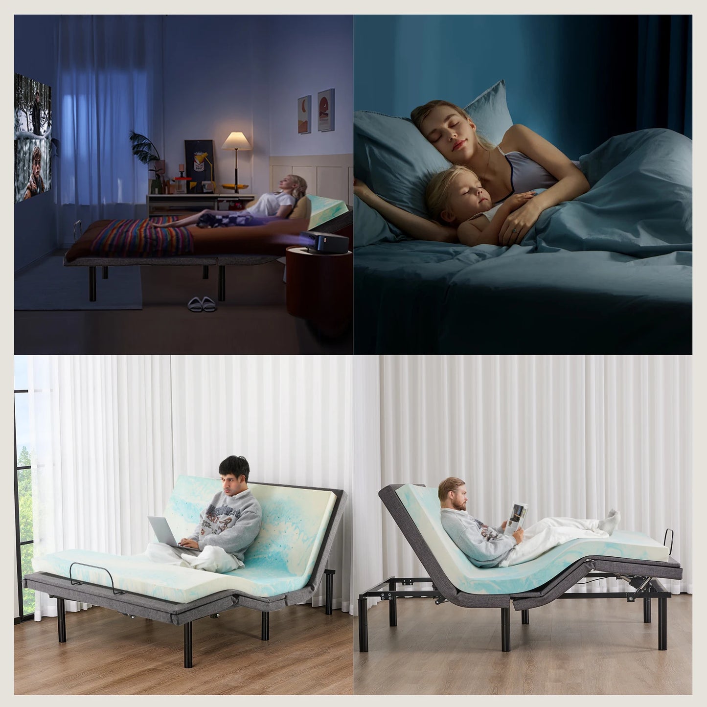 Ergonomic Adjustable Bed Frame