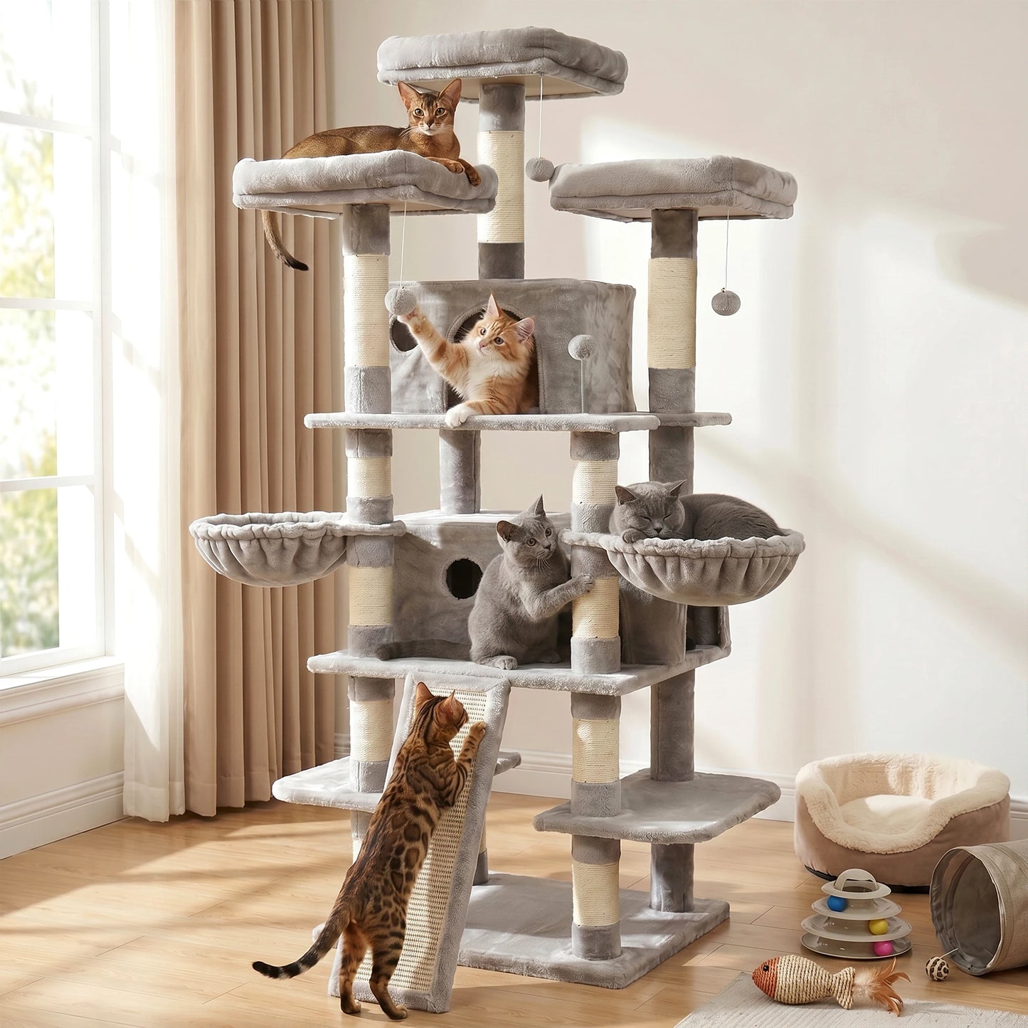 Multi Level Cat Tree Tower