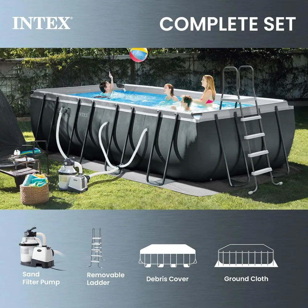 Above-Ground Pool with Pump