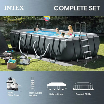 Above-Ground Pool with Pump