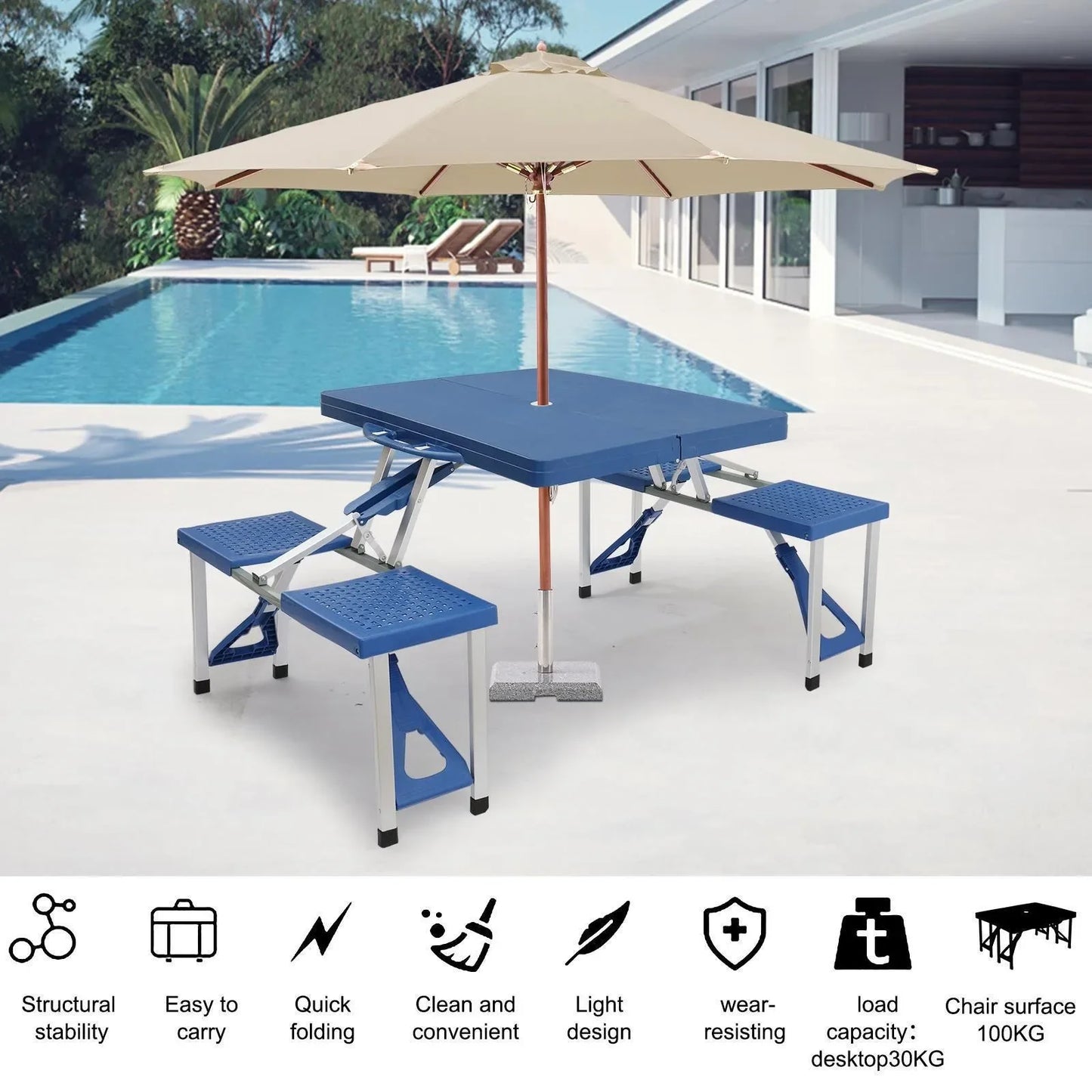 Fold Camping Picnic  Table
