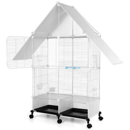 Bird Cage with Wheels