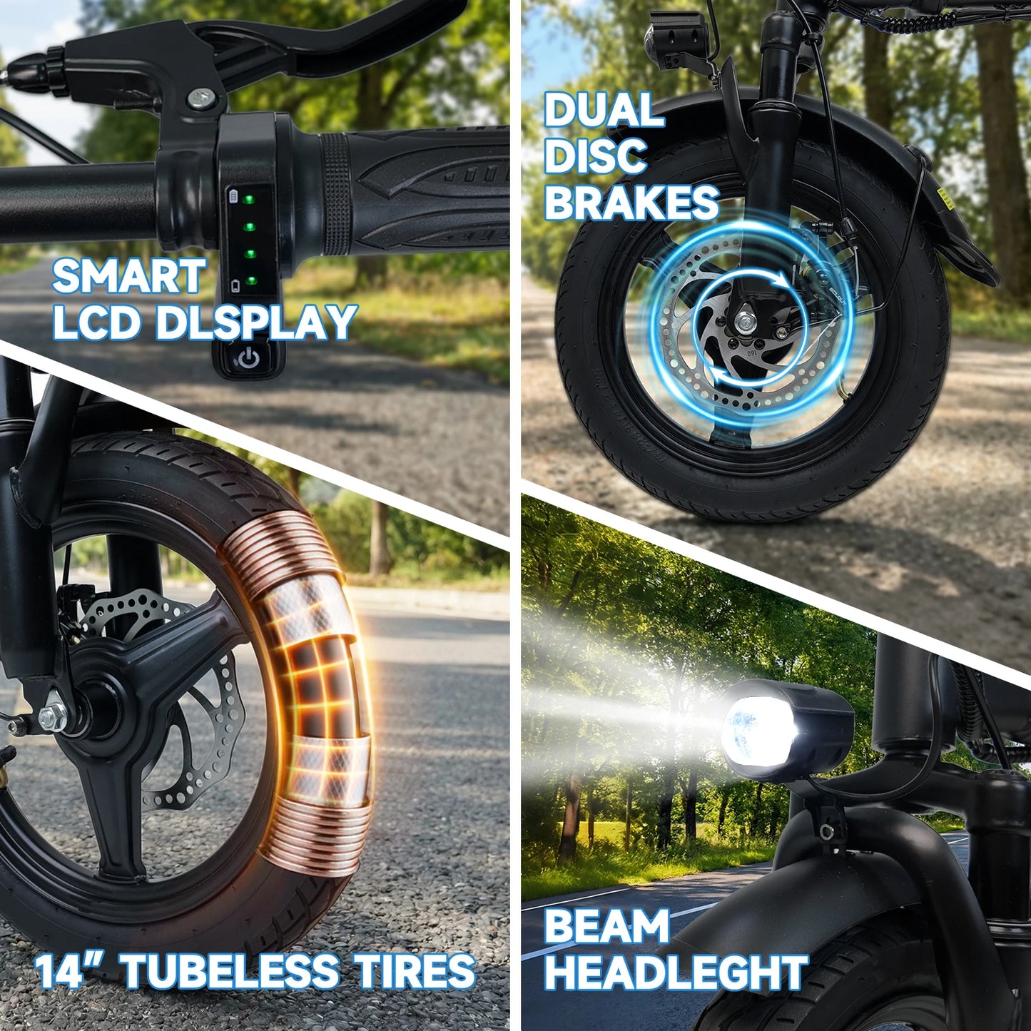 14 Inch Folding Electric Bike