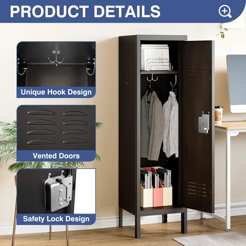 55" Metal Storage Locker