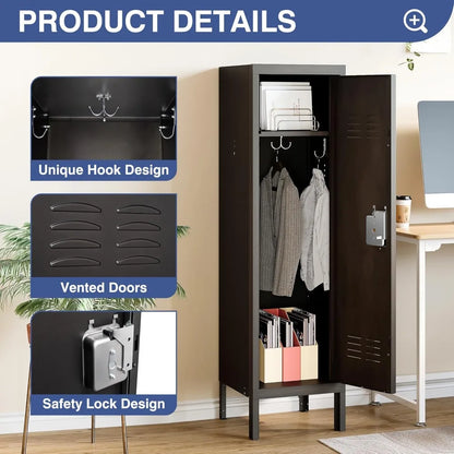 55" Metal Storage Locker