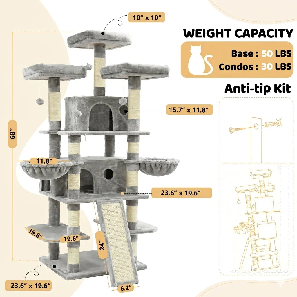 Multi Level Cat Tree Tower