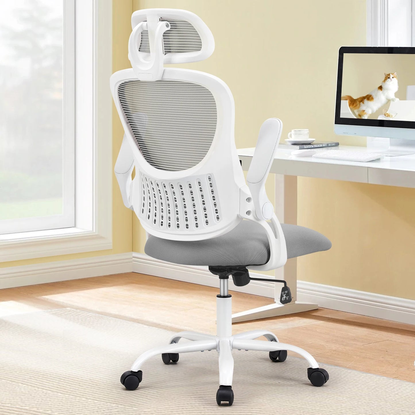Computer Desk Chair with Lumbar Support