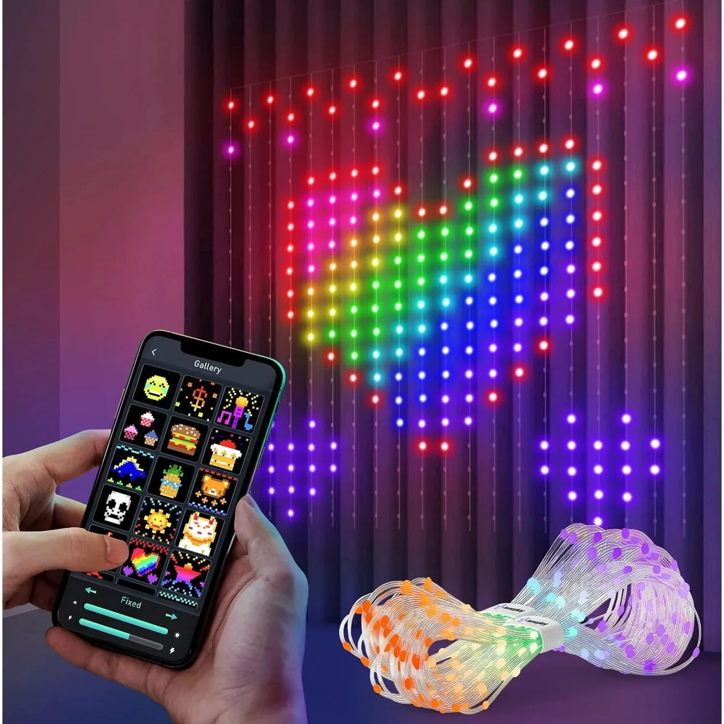 Curtain Light For Holiday Decoration
