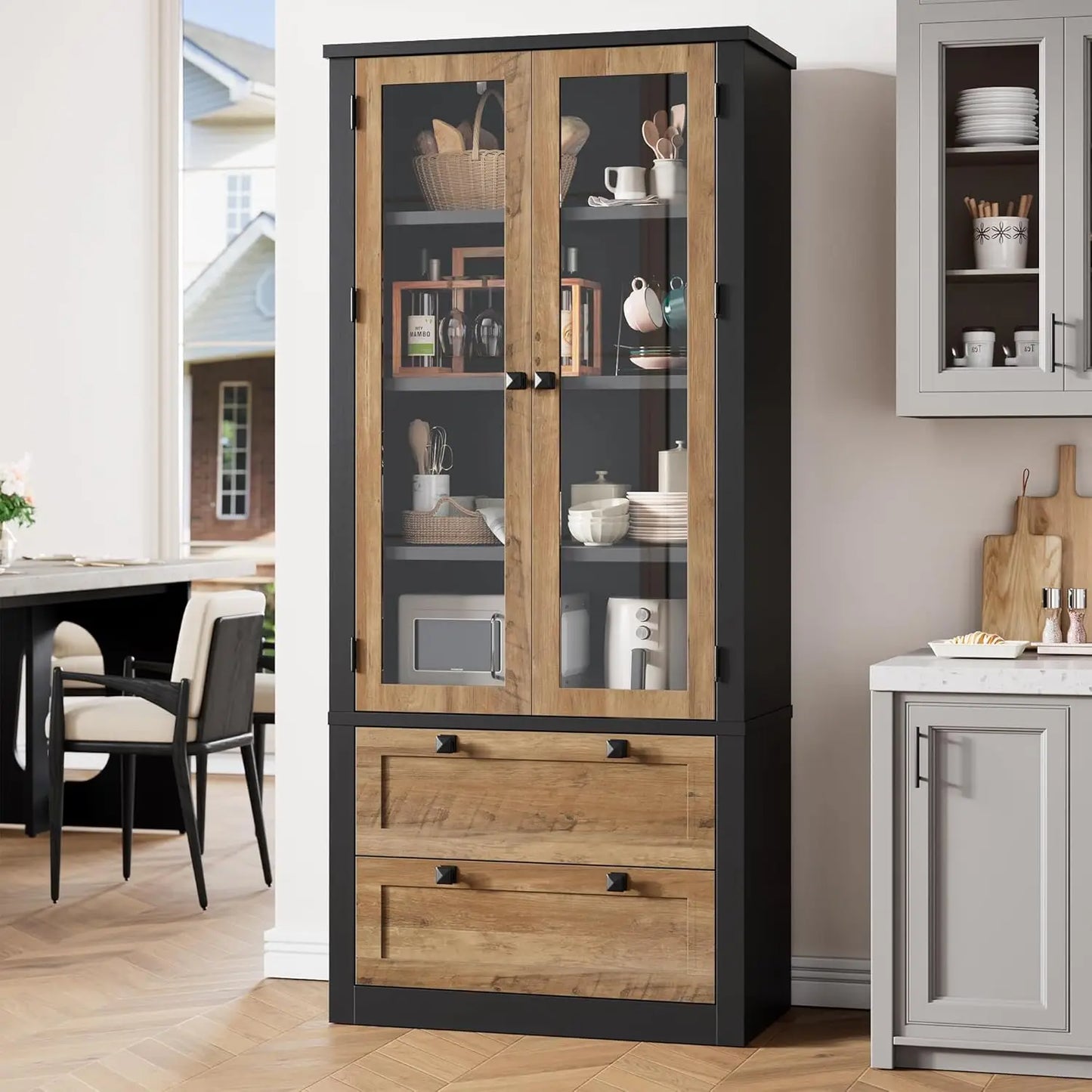 Modern Kitchen Pantry Cabinet