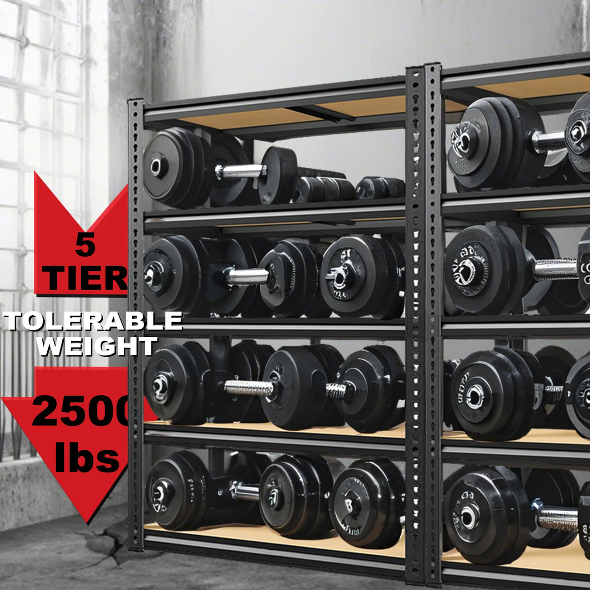 72"/60"H Storage Shelves
