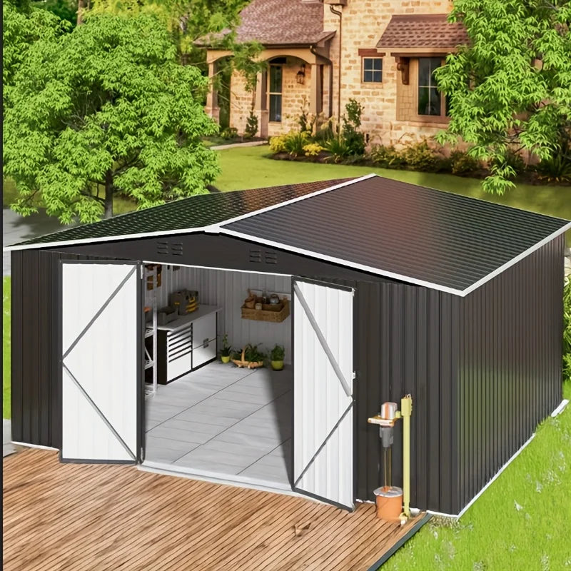 Outdoor Metal Storage Shed