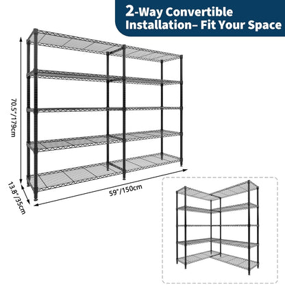 Heavy Duty Storage Shelves, Adjustable