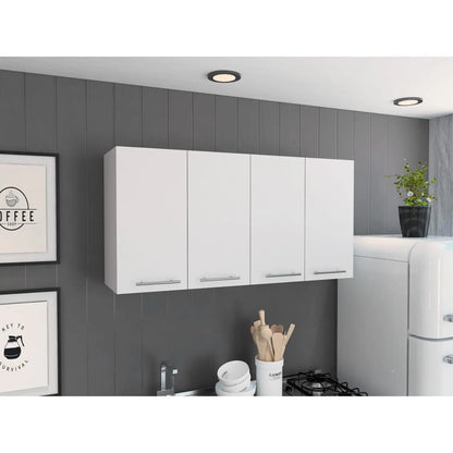 Wall Cabinet , Four Doors, Two Cabinets