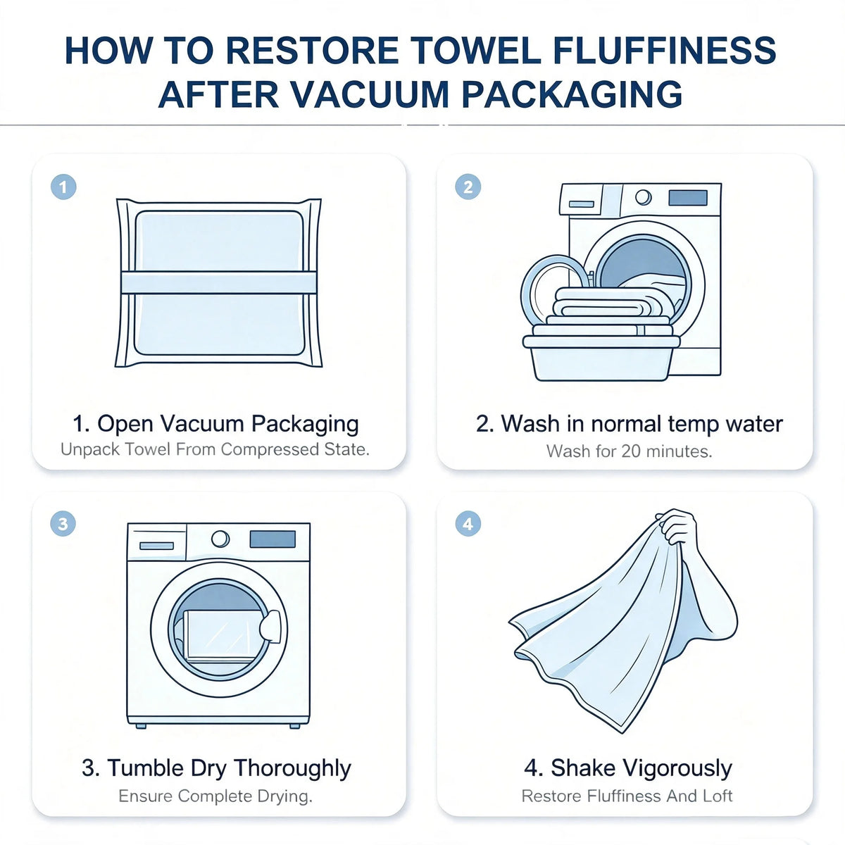 6-Piece Bath Towel Set