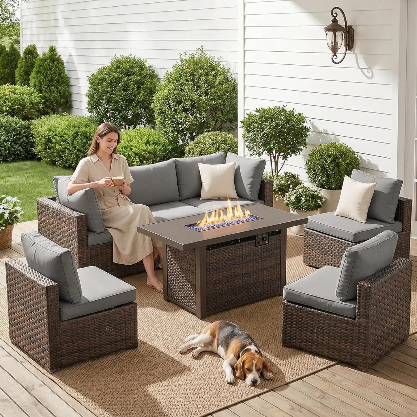 7-Piece Patio Furniture Set
