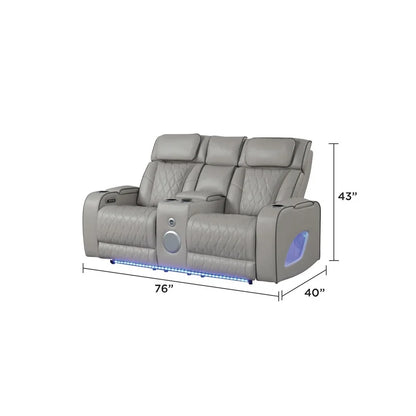 Modern Upholstered  3-Piece Living Room Set