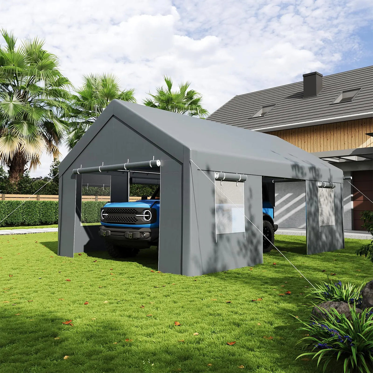13x20 Heavy Duty Carport Canopy