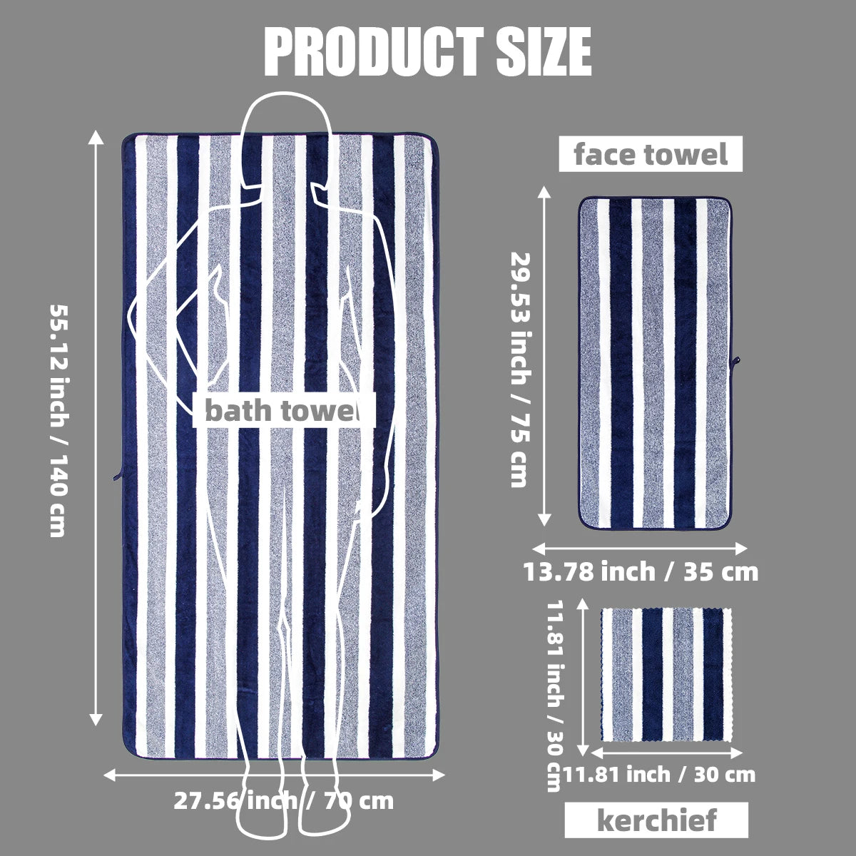 8‑Piece Towel Set