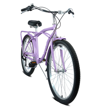7-Speed Beach Cruiser Bike