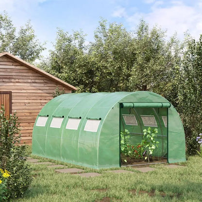 13'x10'x6.5' Walk-in Tunnel Greenhouse