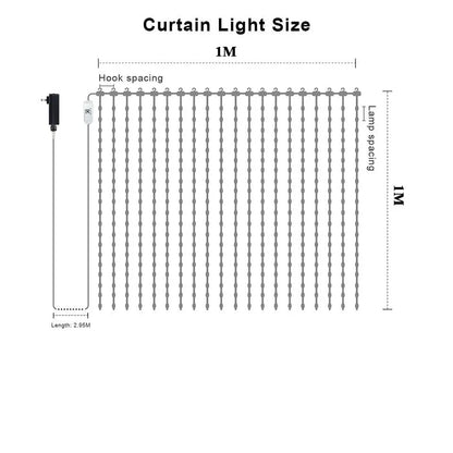Curtain Light For Holiday Decoration