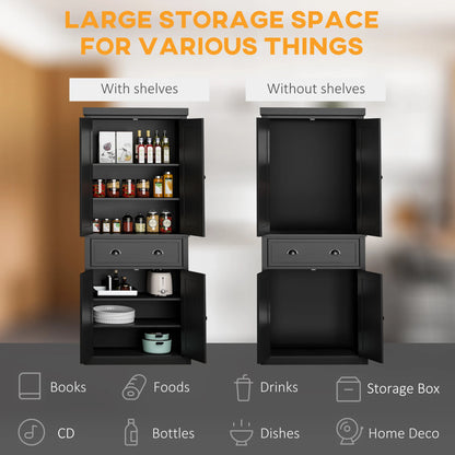 Traditional Freestanding Storage Cabinet