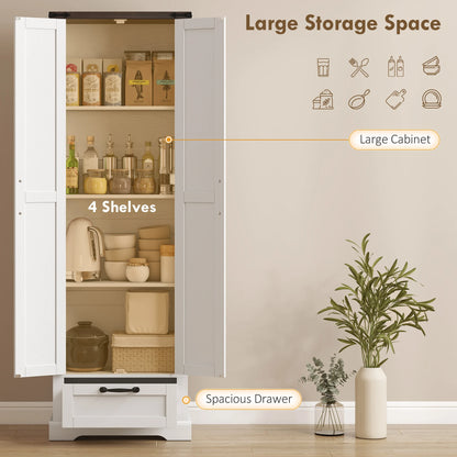 Farmhouse Storage Cabinet with Barn Doors