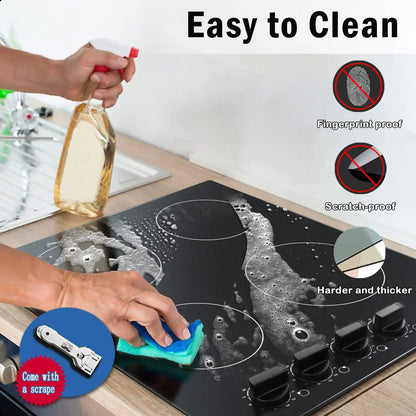 4-Burner Electric Cooktop