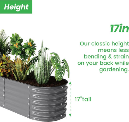 Metal Raised Garden Bed Kit