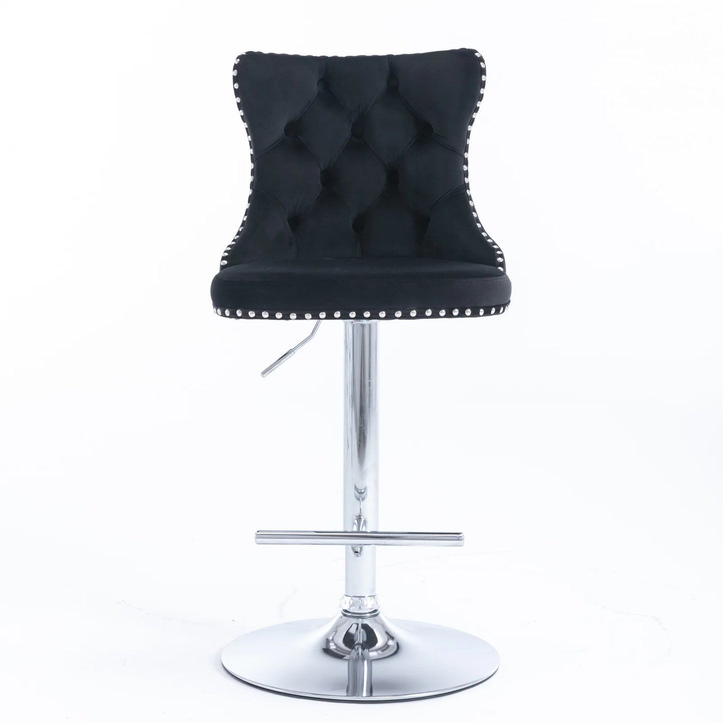 Swivel Velvet Bar Stools