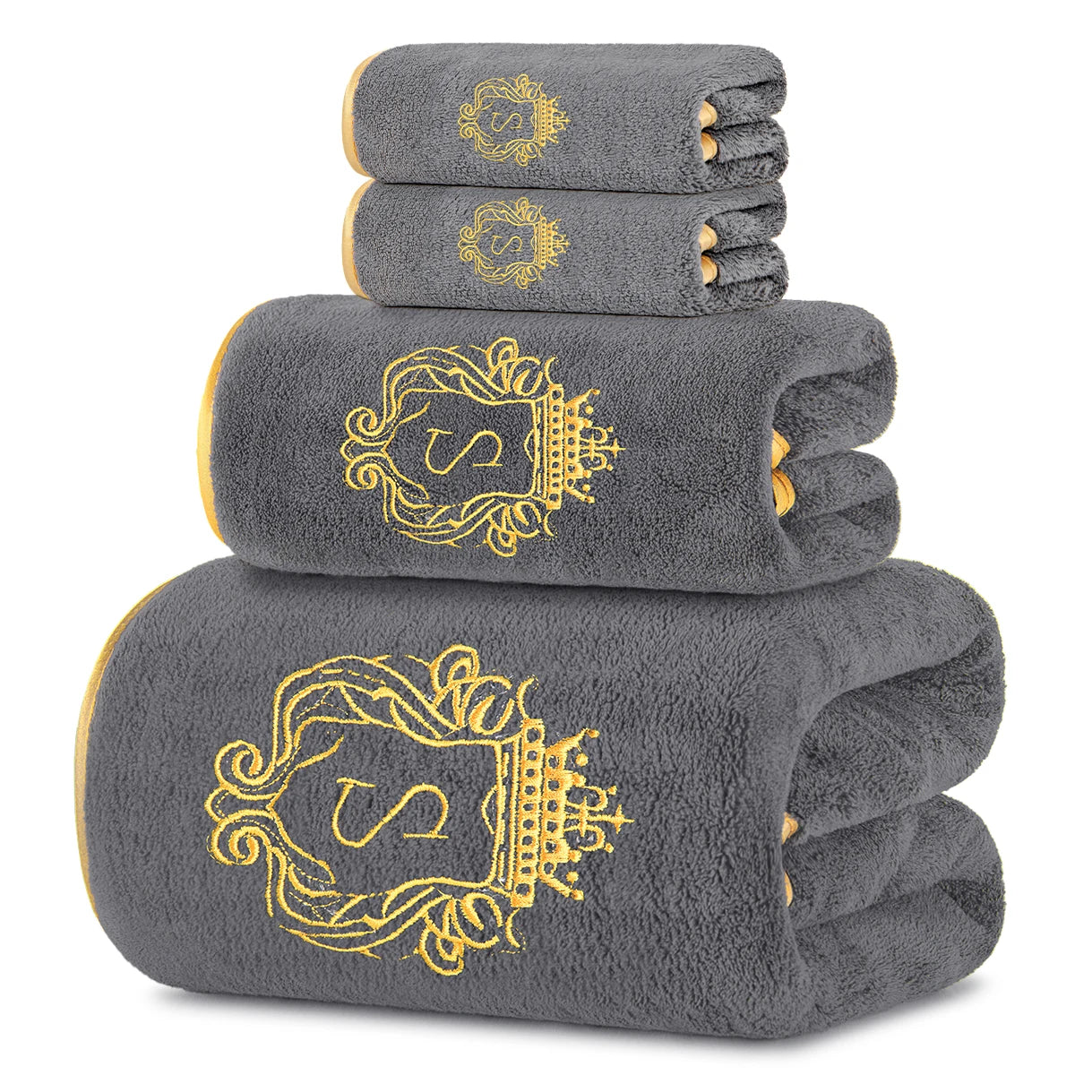 4-Piece Bath Towel Set