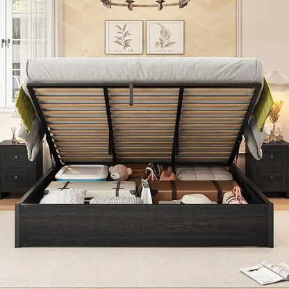 Lift-Up Bed with Storage