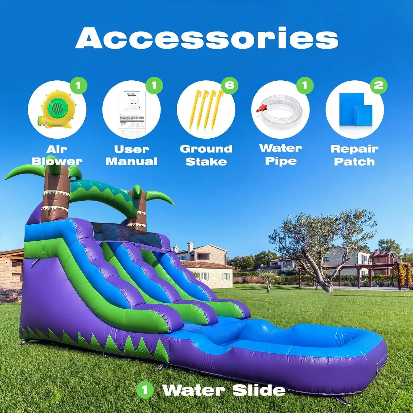 Inflatable Commercial Grade Water Slide