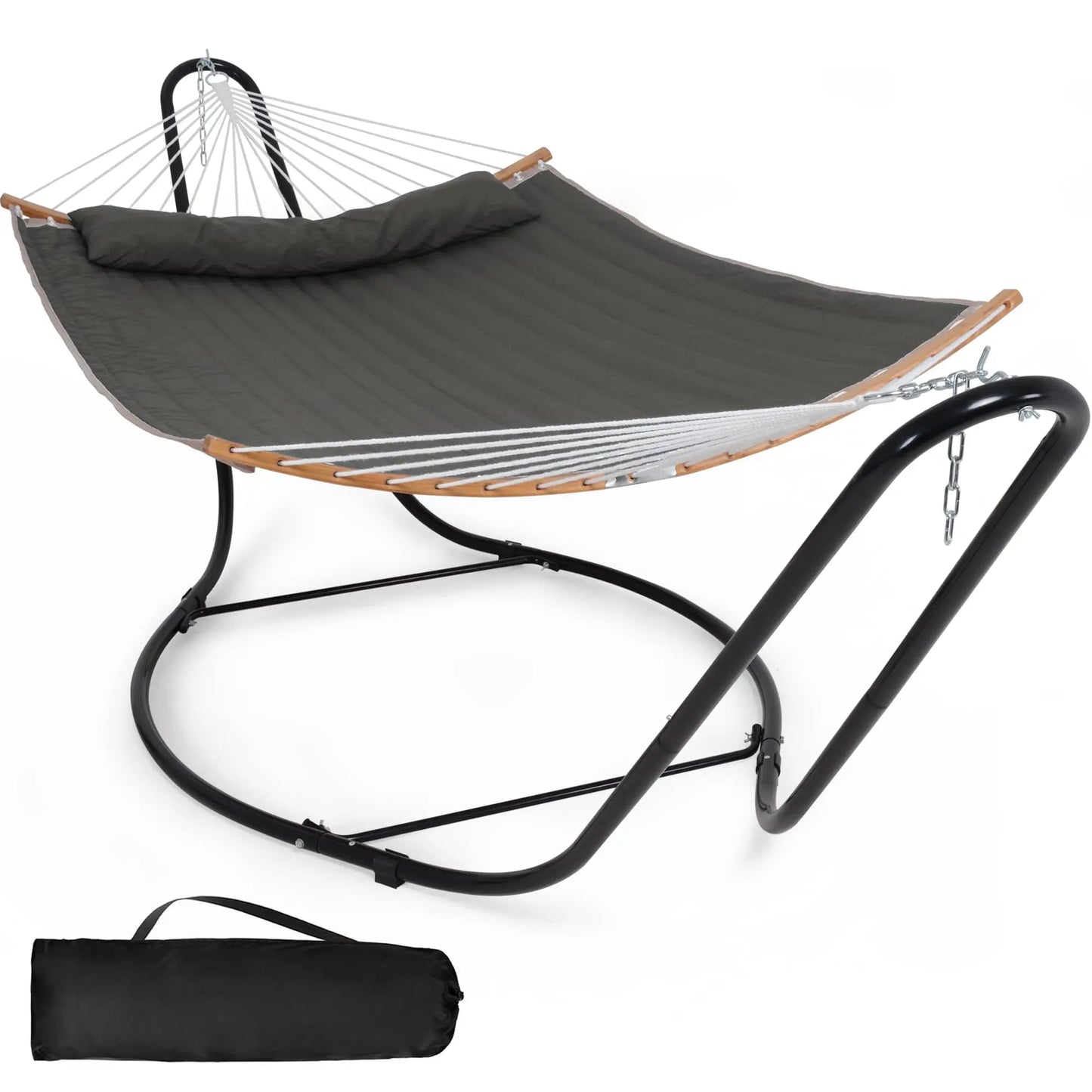 Double Outdoor Hammock With Stand