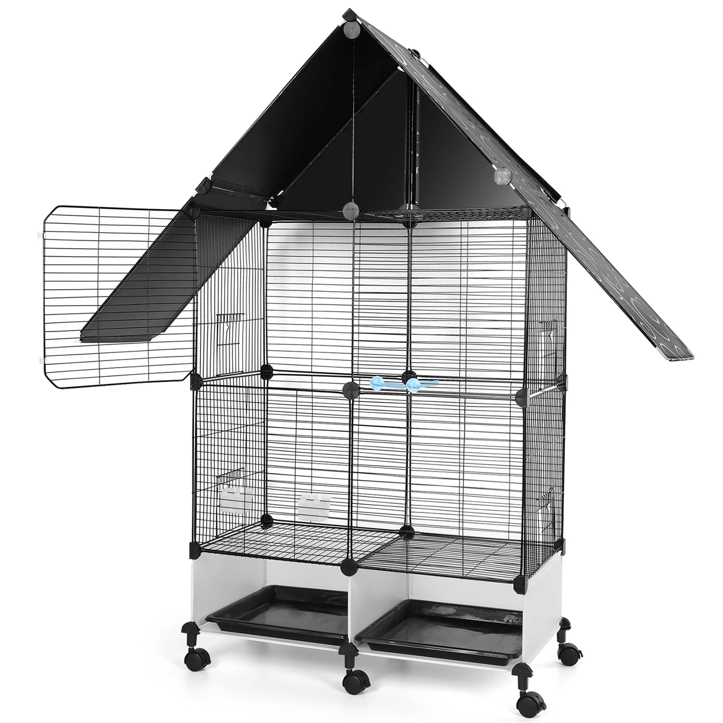 Bird Cage with Wheels