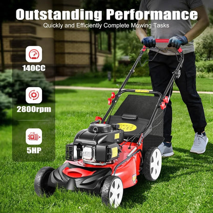 Self-Propelled 140cc Petrol Lawn Mower