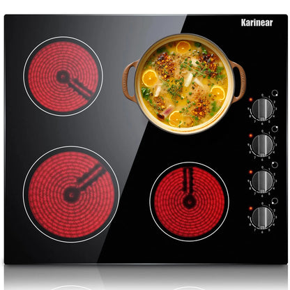 4-Burner Electric Cooktop