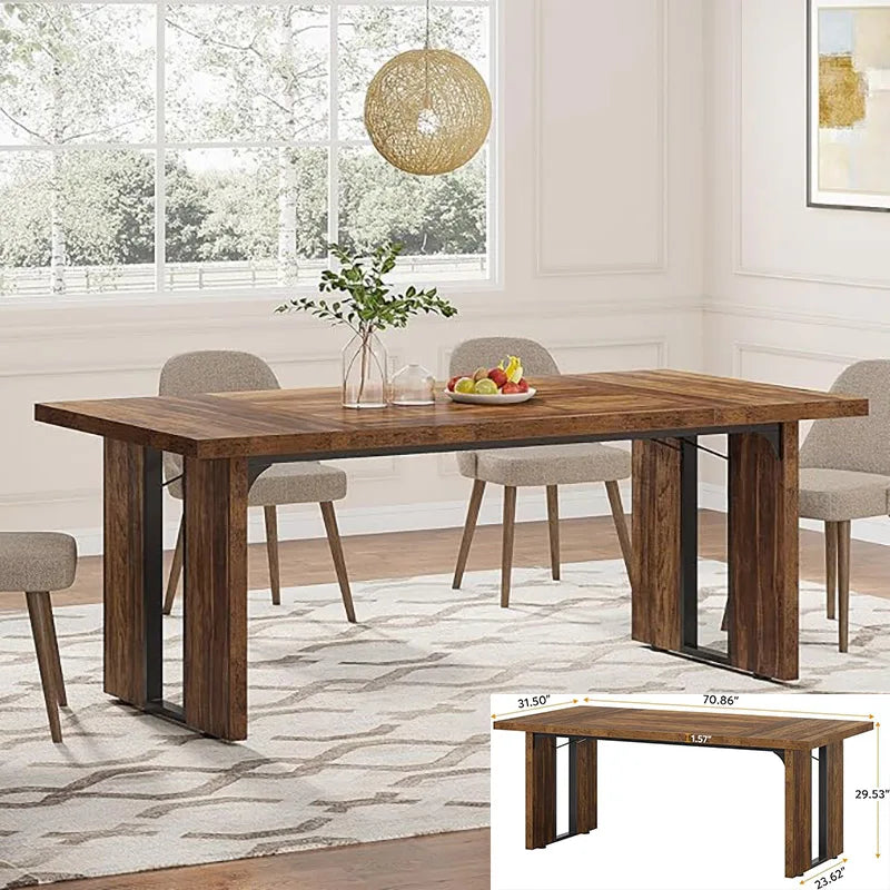 Large Farmhouse Kitchen Table