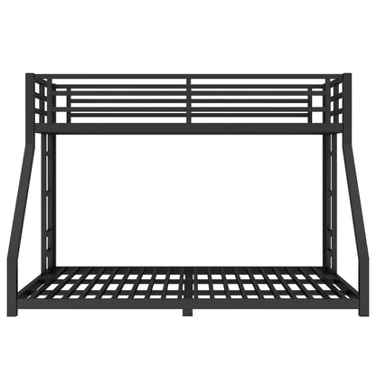 Black Metal Twin XL to Queen Bunk Bed