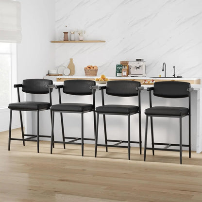 2 PCS Modern Bar Stools