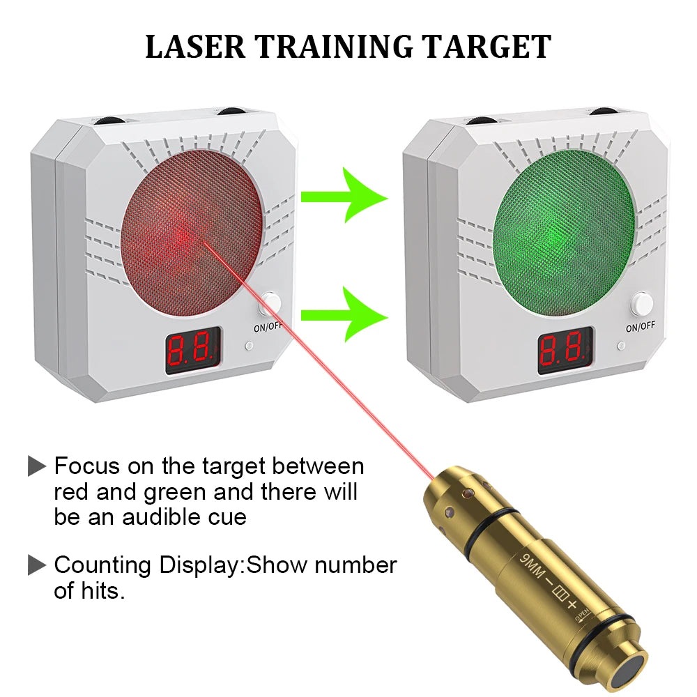 Electronic Scoring Laser Target Shooting Practice