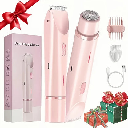 Women's Double Head Shaver Private Hair Trimmer