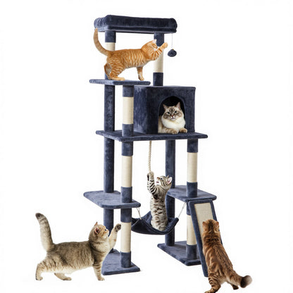 Multi-Cat Climbing Tower